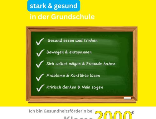 Ein echtes Herzensthema: Ich bin Gesundheitsförderer bei Klasse2000